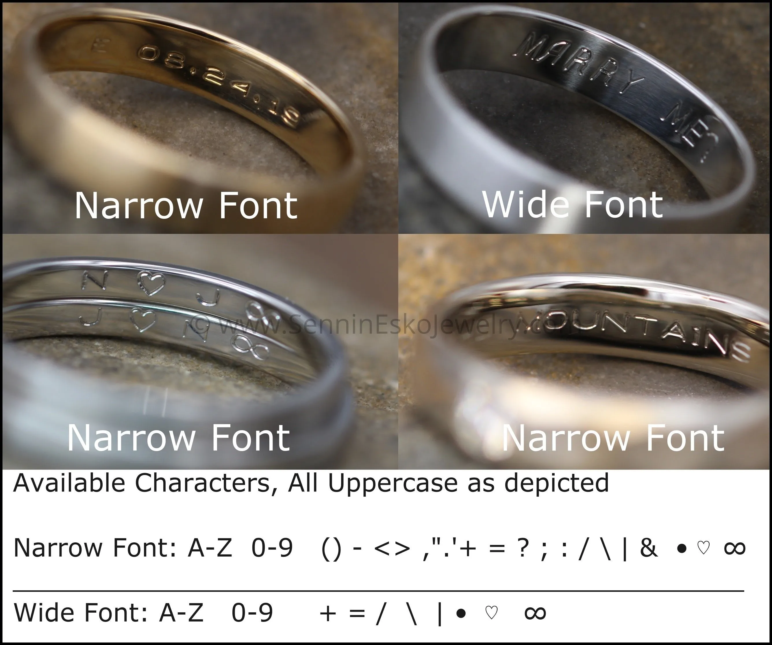 14kt White Gold 5x1.2mm Flat Band - Glossy Finish