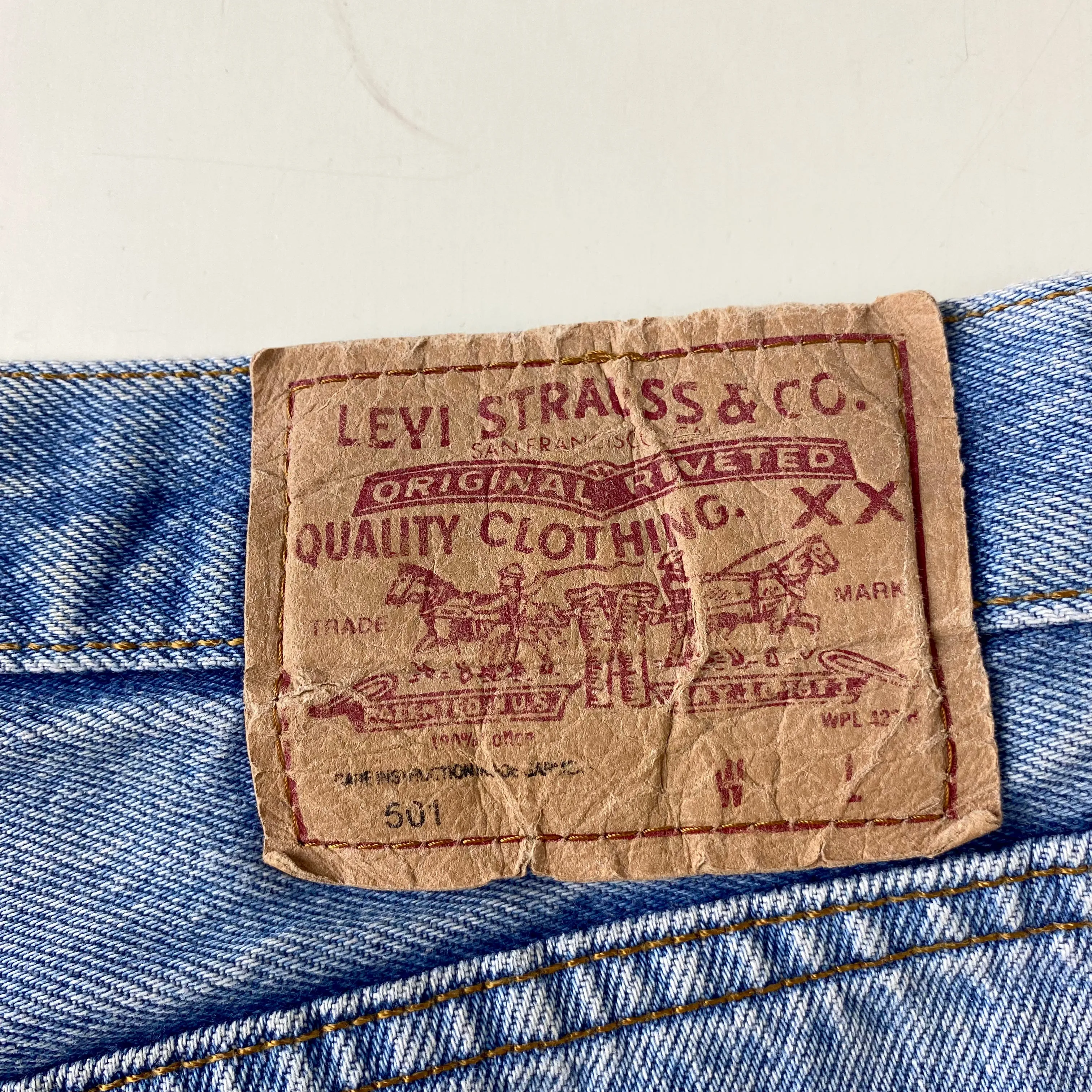 501 Vintage 80’s - W34 L32
