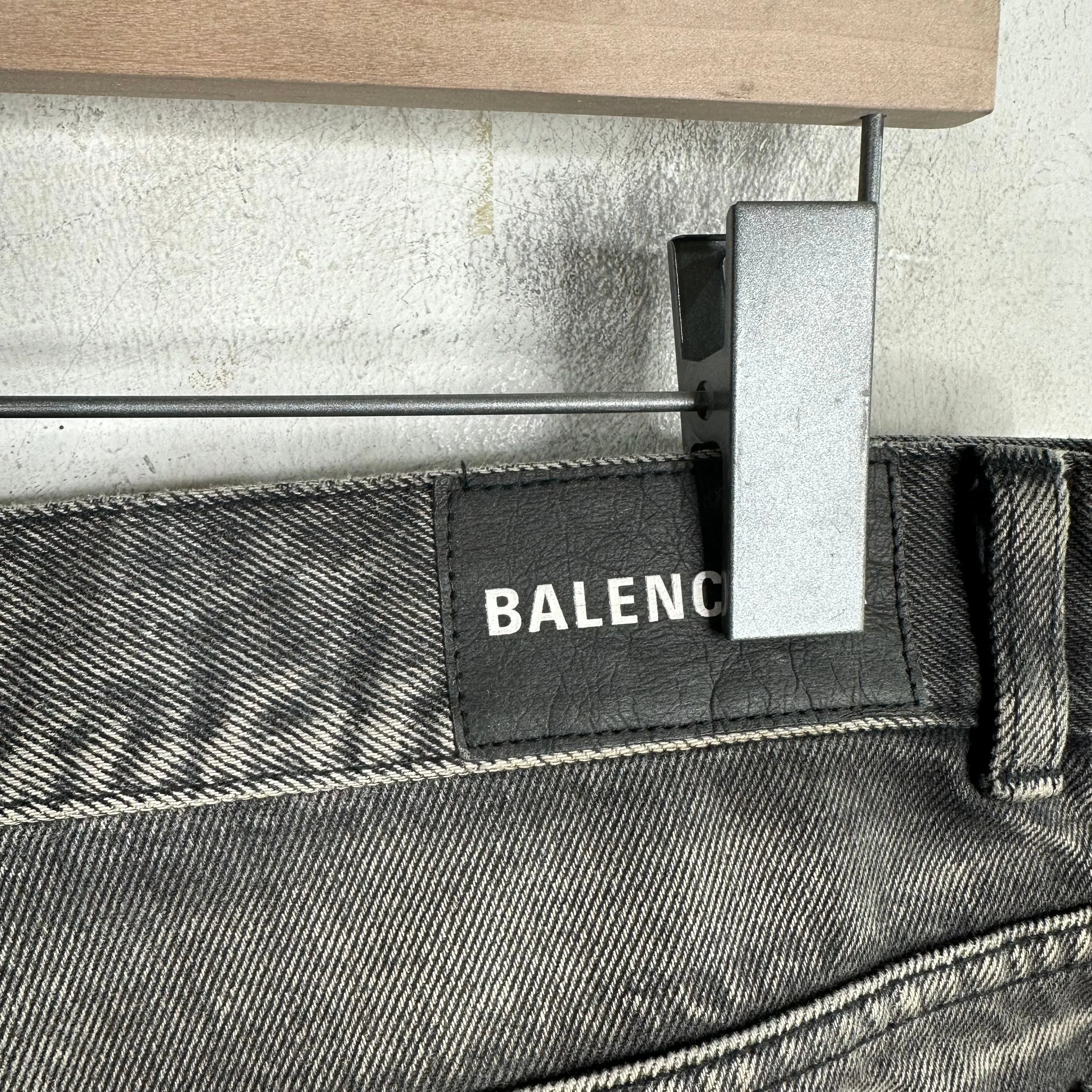 Balenciaga Straight Stone Wash Jeans