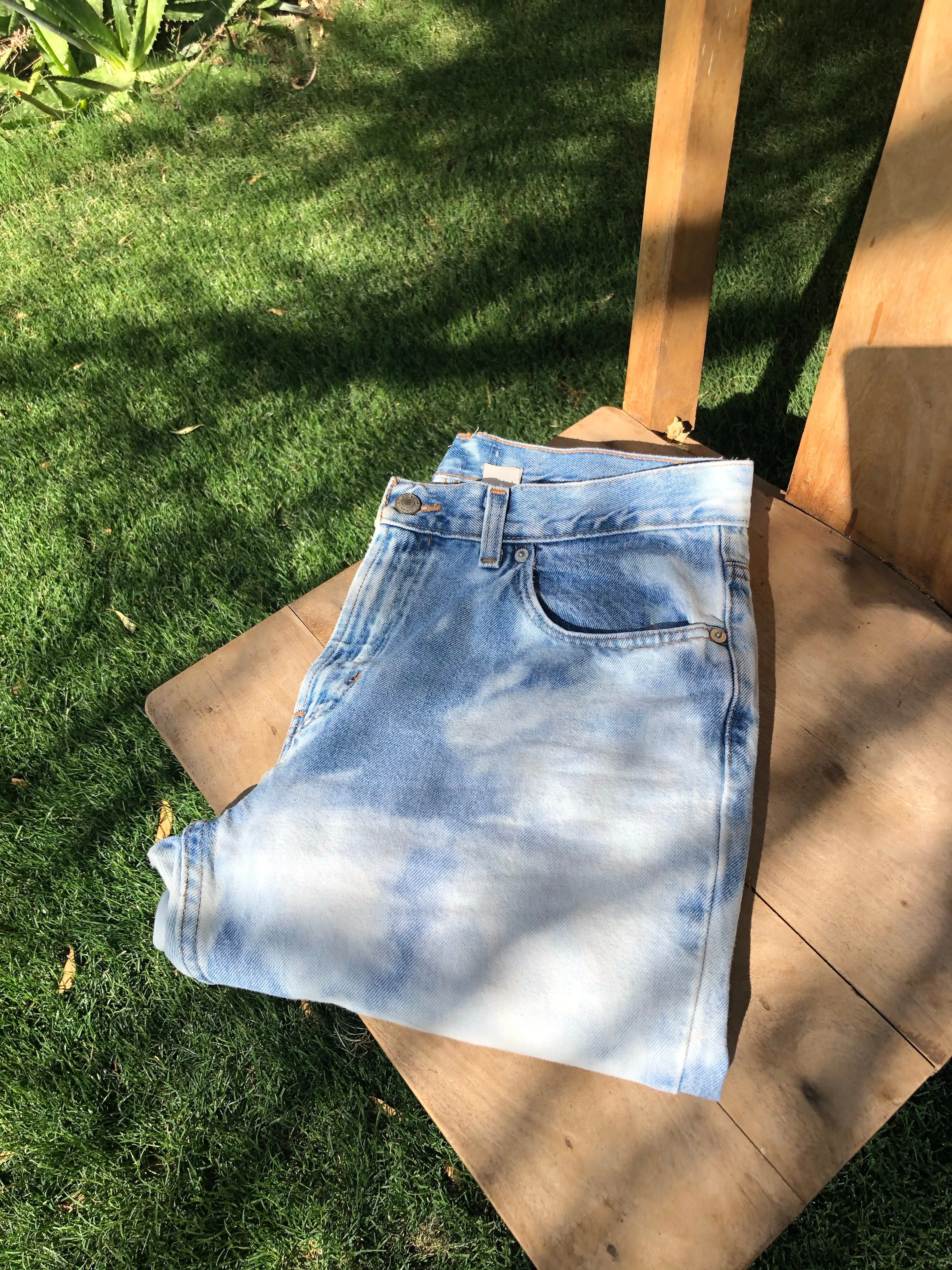 Bleach Dye Jeans