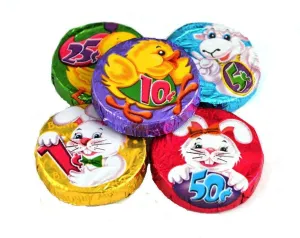 Bunny Munny Milk Chocolate Coins
