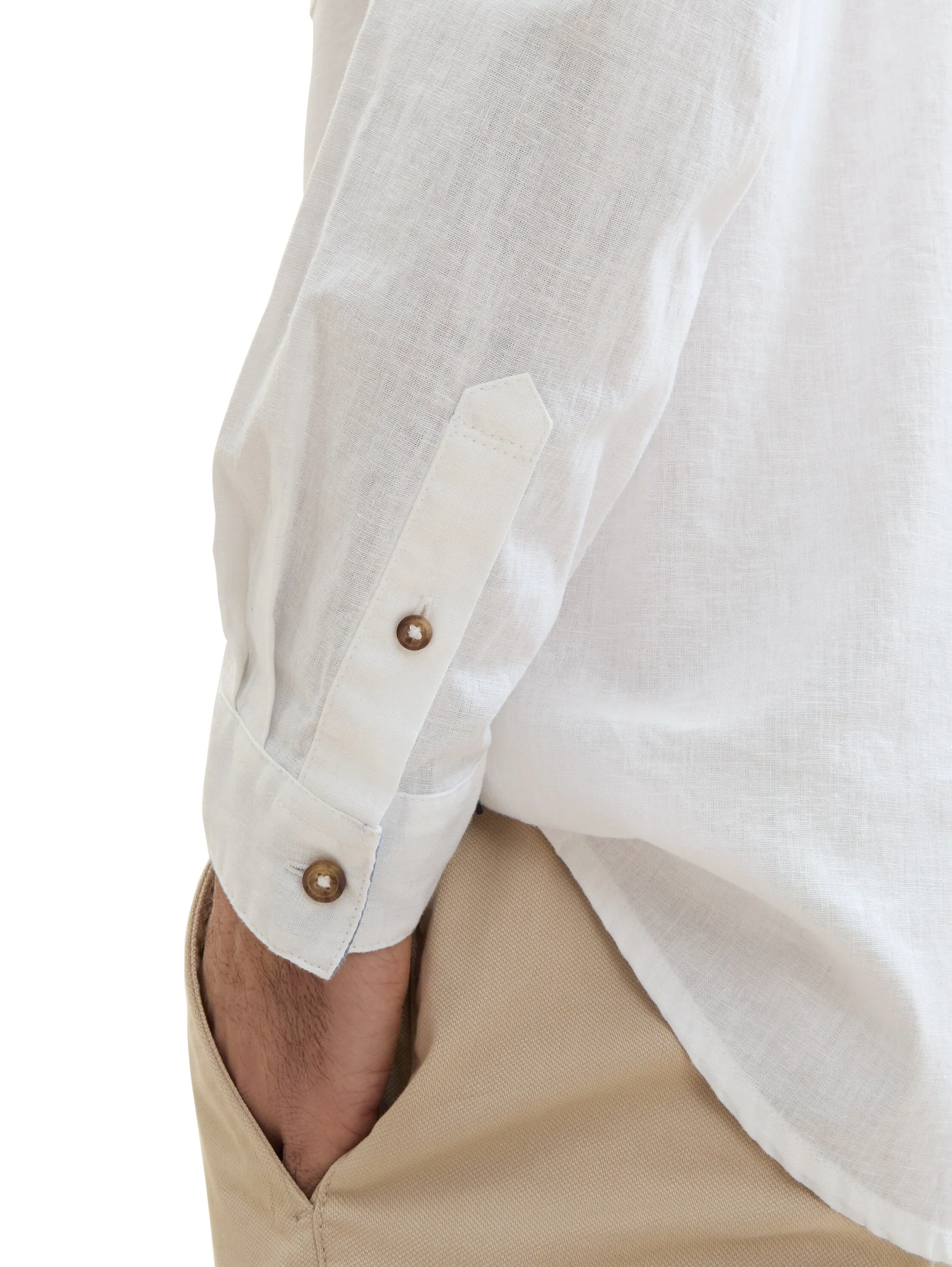 COTTON LINEN SHIRT
