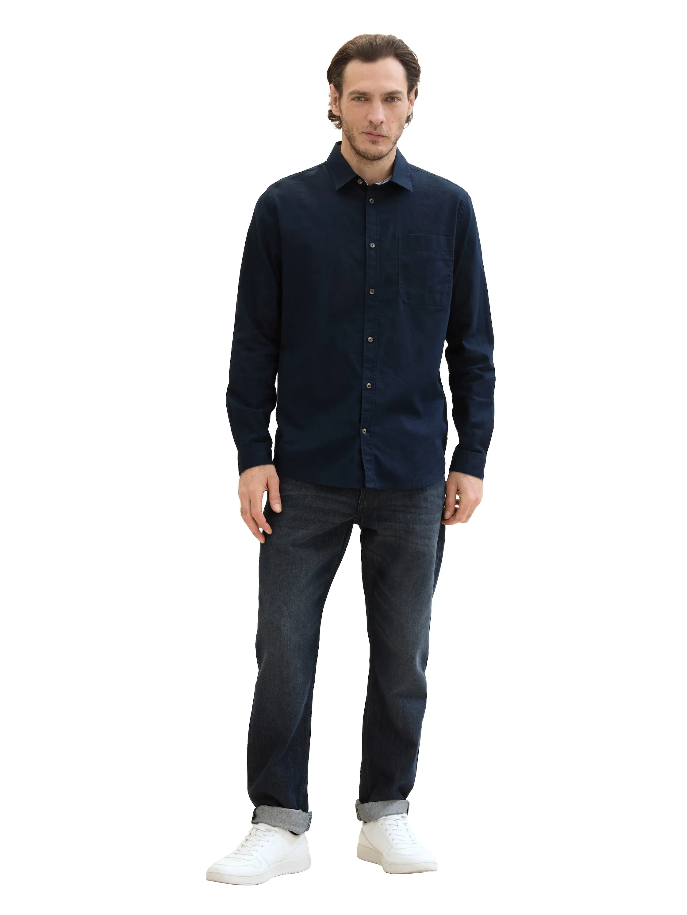 COTTON LINEN SHIRT