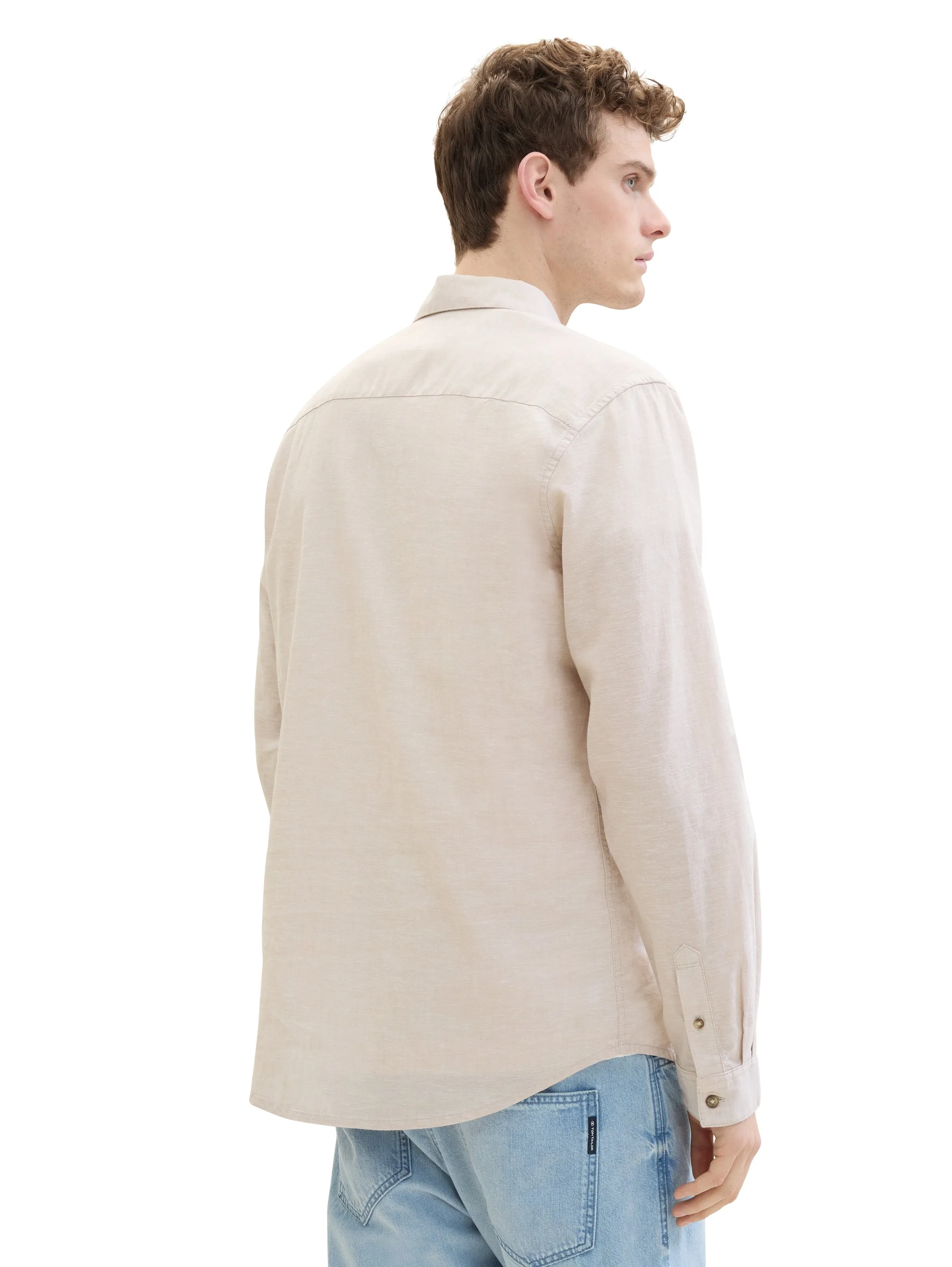 COTTON LINEN SHIRT