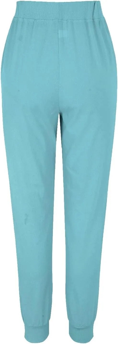 Cotton Linen Tapered Pants for Women Drawstring Elastic Waist Trousers Cinch Bottom Lightweight High Waisted Pants 2025