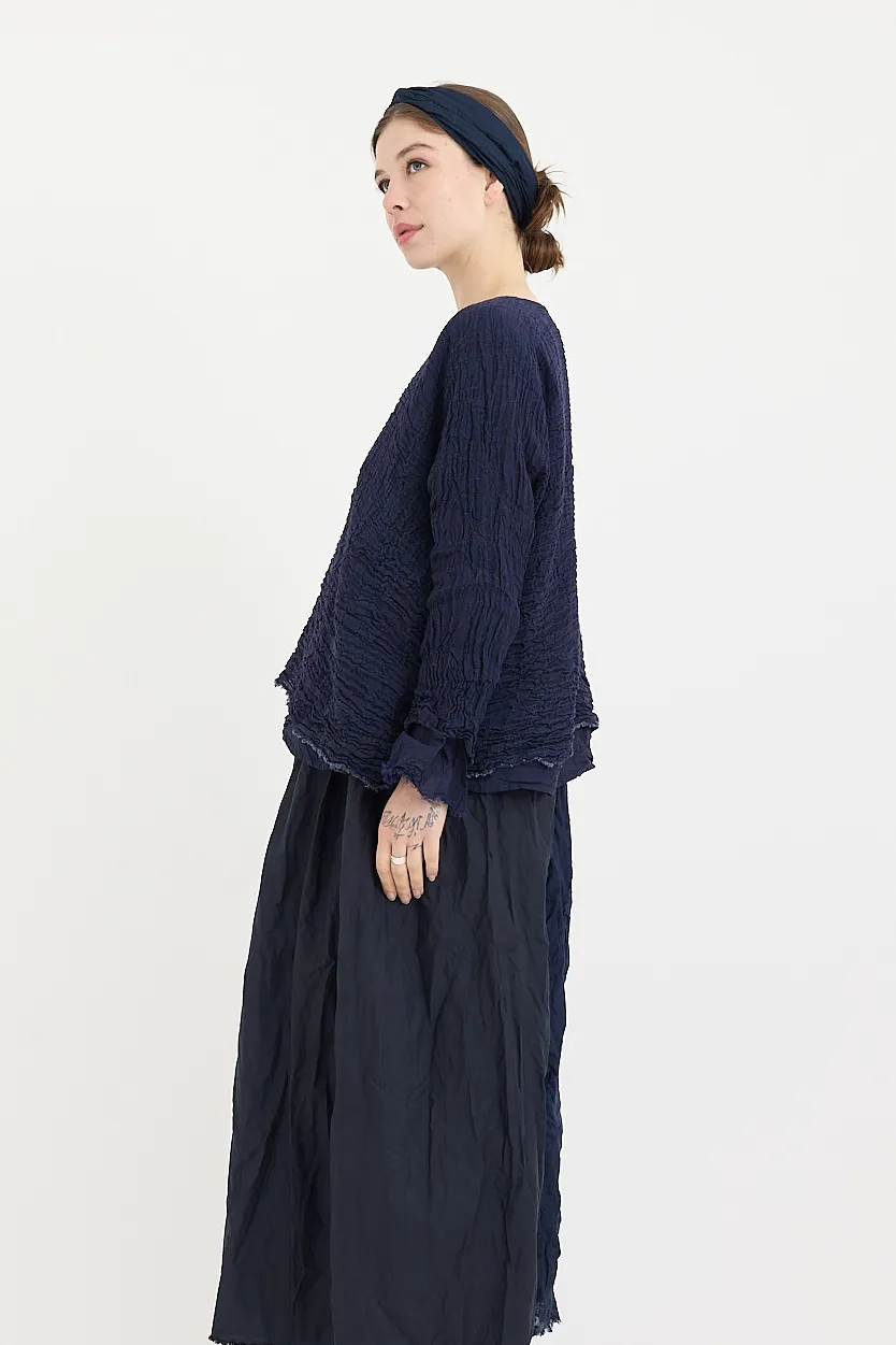 Daniela Gregis - Gelso Lavata Shirt - Yukata Navy Blue