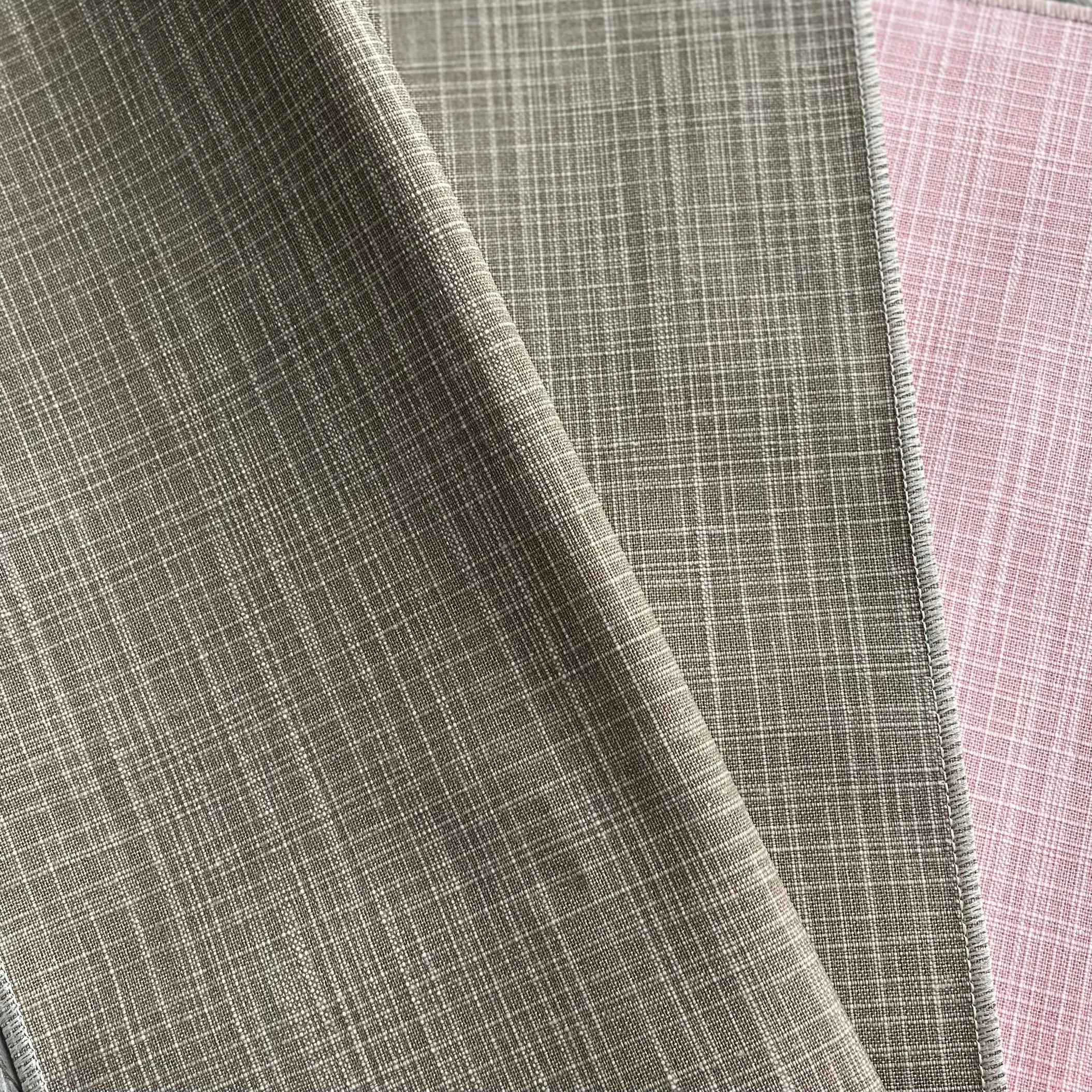 Linen Textured Cotton Solid Pillow Cover / Neutrals