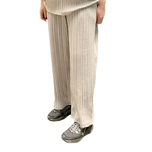 MEN'S PLEATS WIDE-LEG PANTS