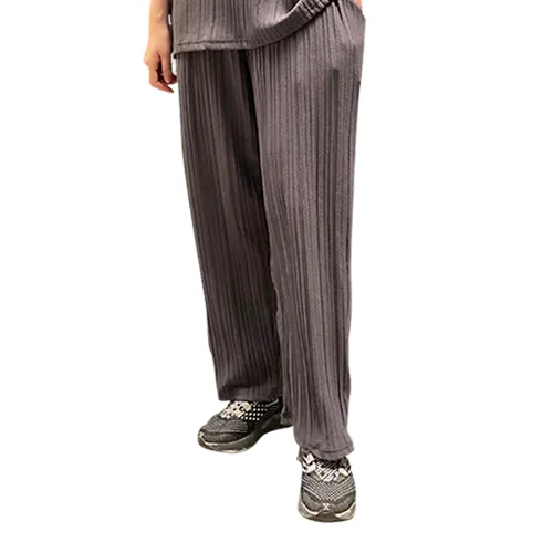 MEN'S PLEATS WIDE-LEG PANTS