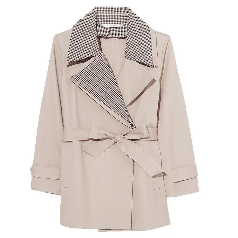 Oversized Short Trench Coat