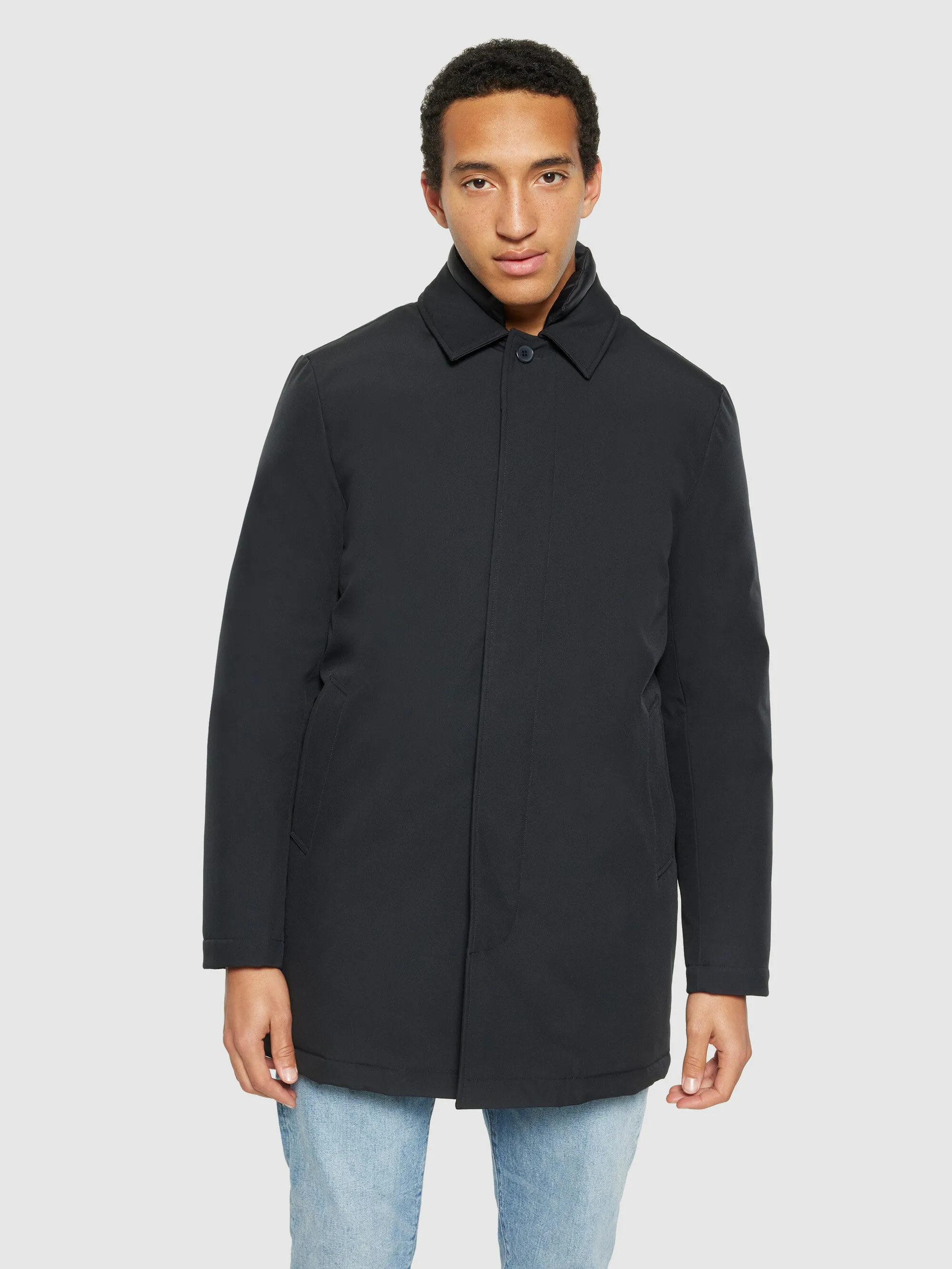 Recycled PET Climate Shell Jacket GRS - Black Jet