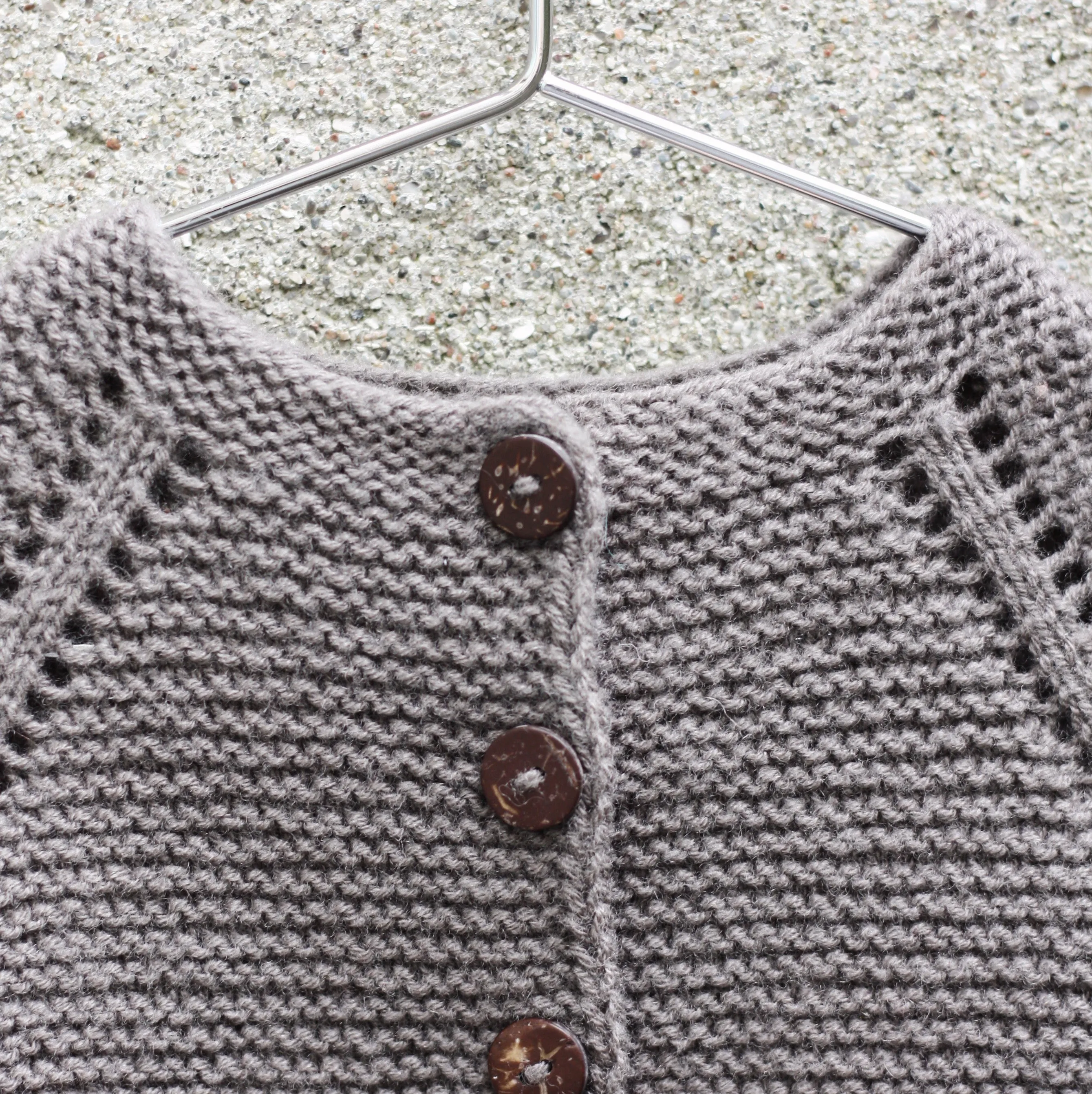 Retrillecardigan - baby - Dansk