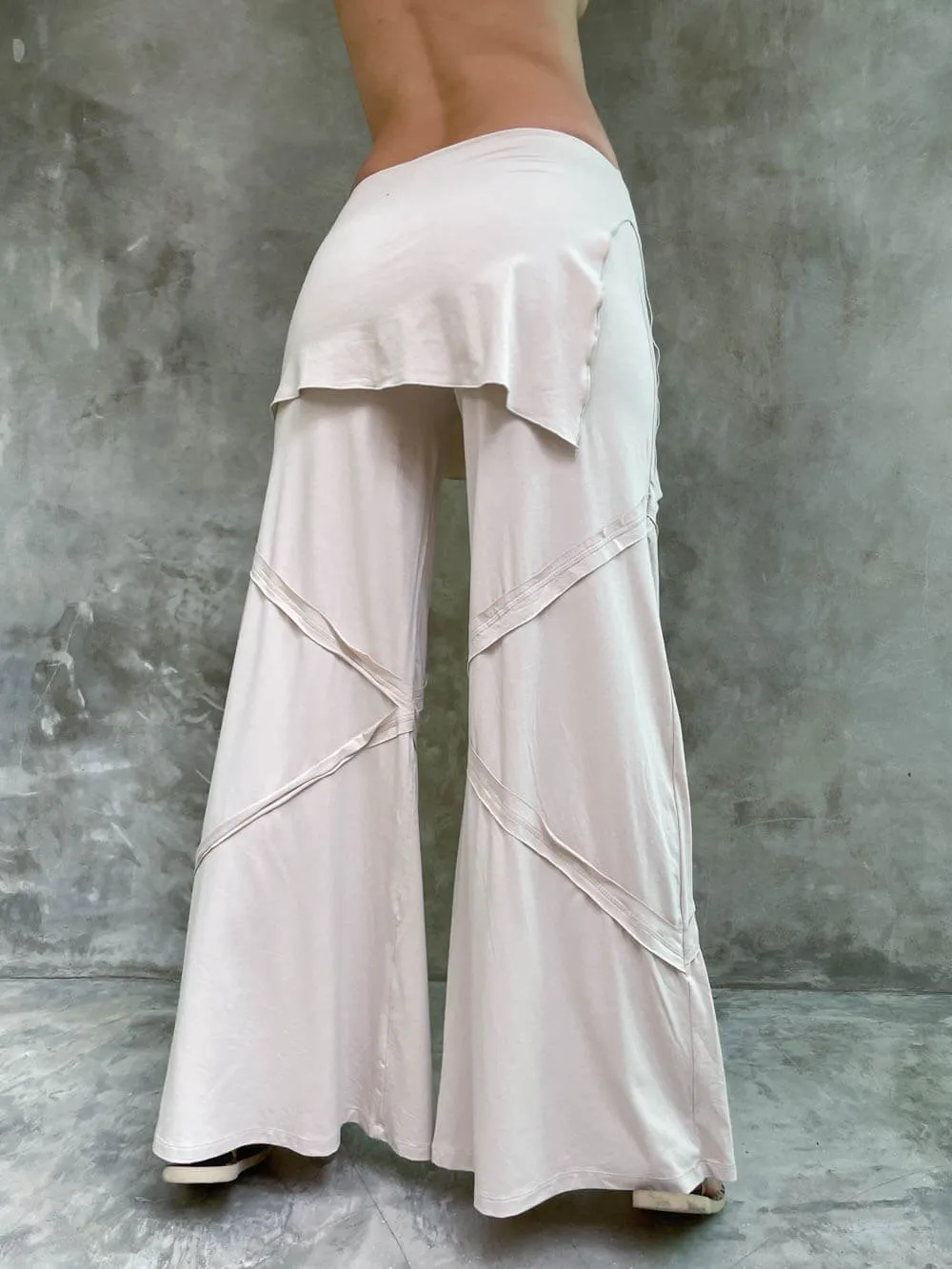 Wide Leg Panel Pant
